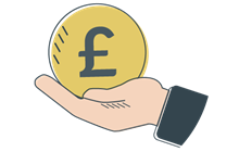 Coin in hand
