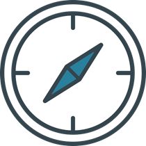 Compass graphic