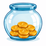 7 coins in a jar
