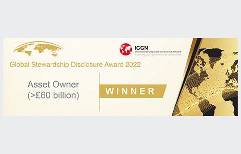 ICGN Winner logo